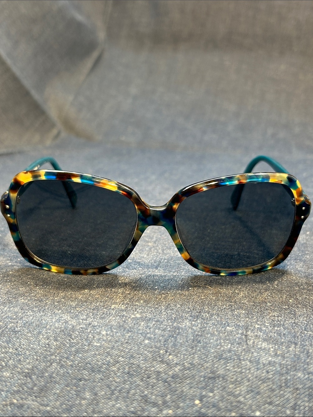 Diane von Furnstenberg sunglasses with Juicy Couture case